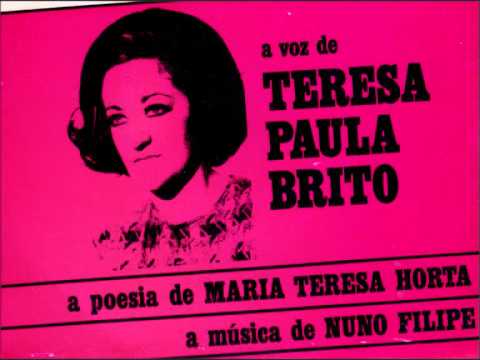 Teresa Paula Brito  - "Existem pedras" do disco EP "Minha Senhora de Mim"  (1971)