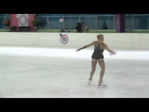 10 Isabella SCHUSTER-VELISSARIOU (GRE) - ISU JGP Mexico Cup 2013 Junior Ladies Free Skating