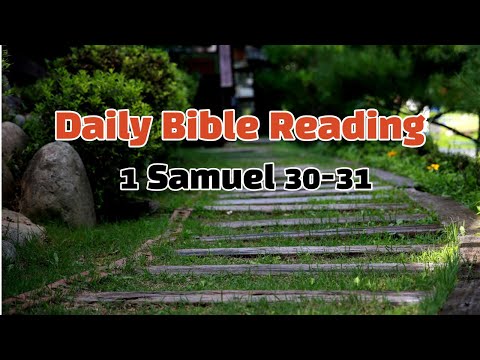 ✝️ King James Bible 🔥 1 Samuel 30-31 🔥 Daily Bible Reading ✝️
