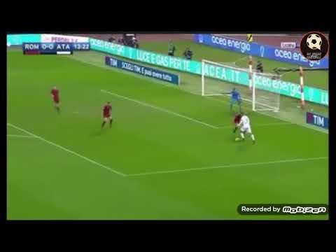 Gol Cornelius Atalanta-Roma 1-0