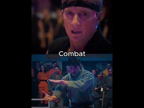 Johnny Lawrence(Cobra Kai) vs Sensei Wolf(Iron Dragons) Cobra Kai S6 P3 Finale