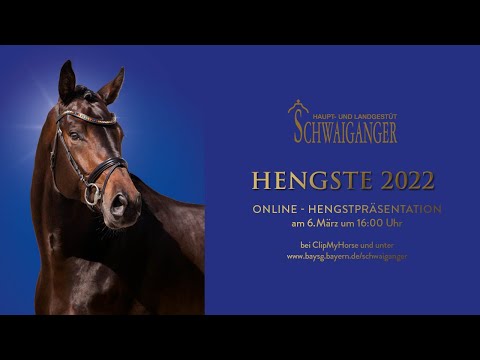 Hengstpräsentation Haupt- und Landgestüt Schwaiganger 2022