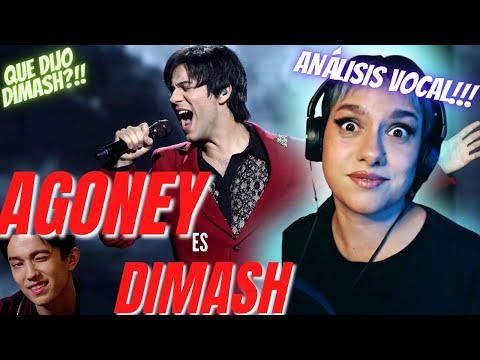 DIMASH - SOS | AGONEY | REACCIÓN Y ANÁLISIS VOCAL DE AGONEY IMITANDO A DIMASH | VOCAL COACH REACCION