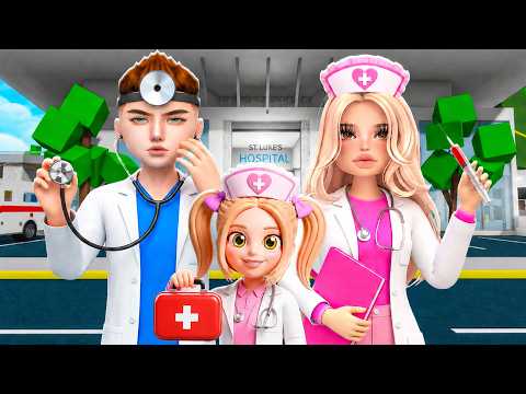 ZAŁOŻYŁEM RODZINE LEKARZY REALISTYCZNĄ na BROOKHAVEN w Roblox!