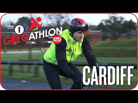 Gregathlon | Cardiff – Greg sets a challenge for Grimmy