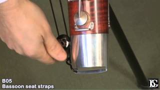 B05 - B06 BASSOON SEAT STRAPS BG FRANCK BICHON