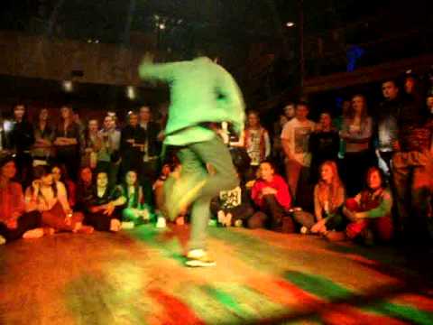 Lublin Battle 2012 eliminacje street dance Kaśku vs Adams