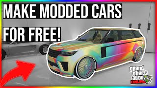 How to get MODDED CARS in GTA 5 Online! (VERY EASY)