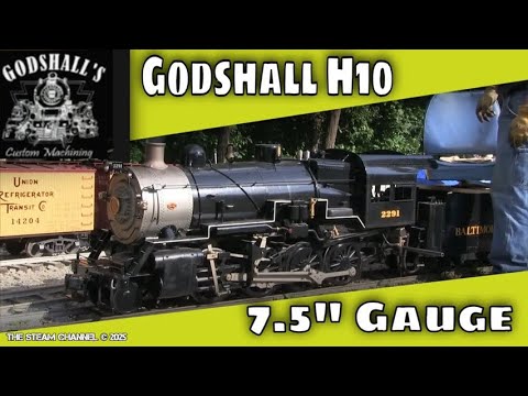 Review: Godshall H10 Live Steam Locomotive 1.6" Scale