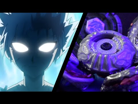 Beyblade Anime VS Real Life - FOREVER SPINNING Proto Nemesis VS Legend Bladers