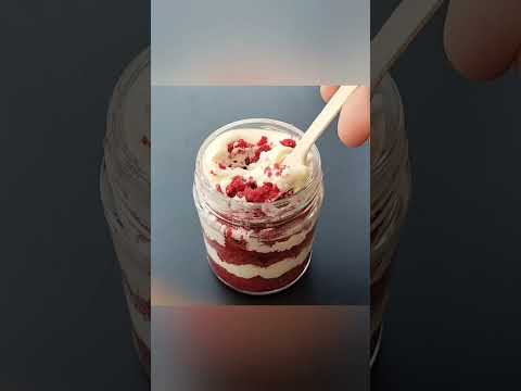 #❣️red velvet cream cheese jar#food#yt shorts#hfflavours loft#