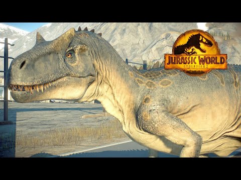 Jurassic World Evolution 2, T-Rex, Kingkong, Godzilla, Allosaurus VS Albertosaurus