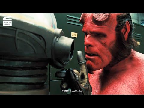 Hellboy II: The Golden Army: Johann gets smoked HD CLIP