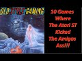 10 Games Where The Atari St Kicked The Amigas Ass