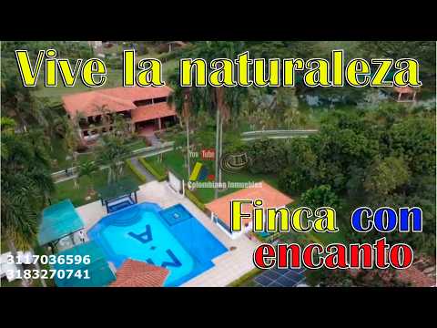 📈 FINCA CAMPESTRE SOSTENIBLE EN GUACARÍ, 13.000 m2 CON PISCINA, LAGO DE PESCA. 3117036596
