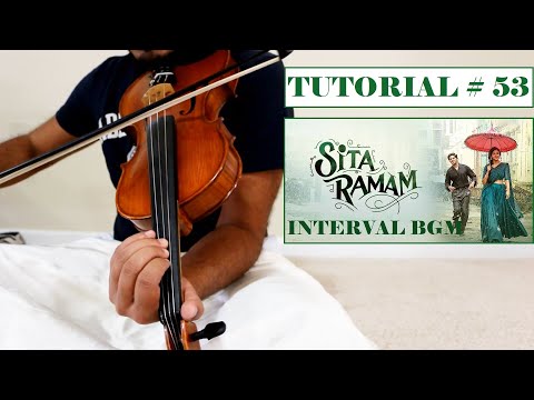 Sita Ramam Interval BGM tutorial