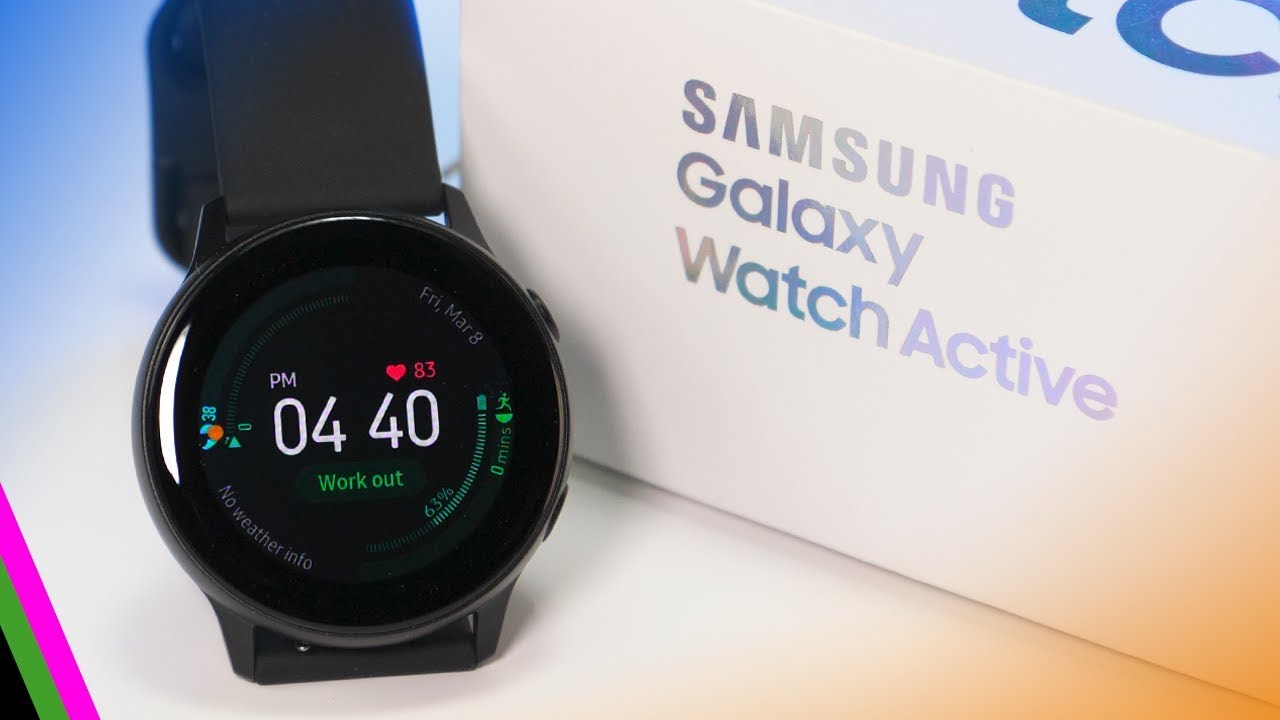 Samsung Galaxy Watch Active // Unboxing & First Impressions!