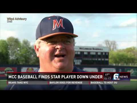 "MCC Baseball finds star down under" for contest