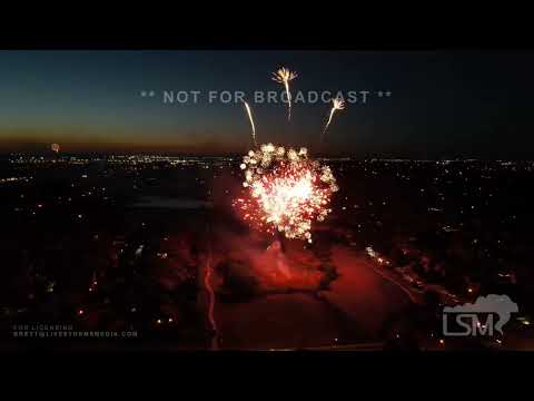 07-01-2022 Fort Worth, TX - Despite major drought & burn bans, fireworks shows go on.