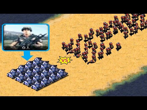 Gi IFV vs Conscripts - Same Cost - Red Alert 2