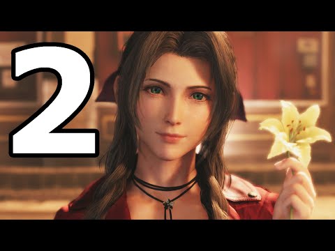 Final Fantasy 7 Remake Walkthrough Part 2 - No Commentary Playthrough (PS4)
