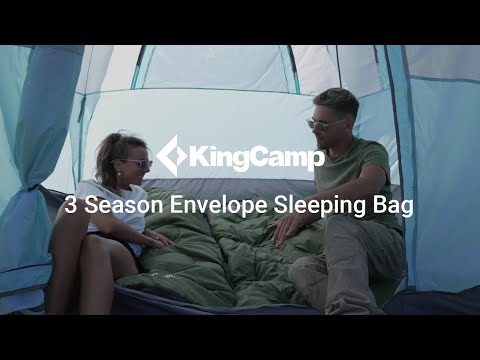 Спальный мешок KingCamp Oasis 250S Comf +12°C / Lim +7°C / Extr -3°C Blue (KS3221_BLUE_L)