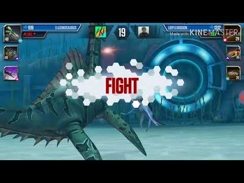 Jurassic World:The Game #58 Leptosetga New Aquatic Hybrid