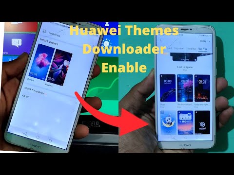 Huawei Themes Downloader Not Work Fix How To Download Themes From Internet | Themes Store Enable