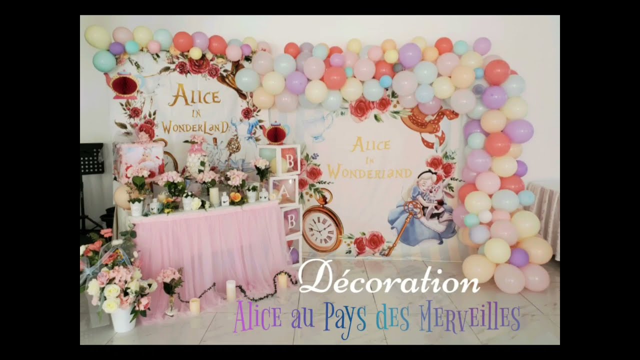 Décoration Alice au Pays des Merveilles 
