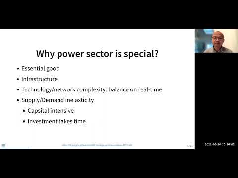 Lecture 9 Power Sector Analysis - Energy Systems Analysis Open Course