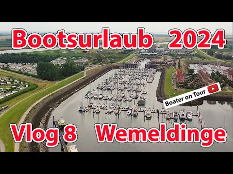 Vlog 8 Bootsurlaub 2024 Wemeldinge von Oesterdam-  Bootfahren - Holland - Niederlande - Zeeland