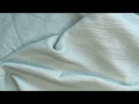 Muślin Double Gauze szałwia (Sage green) 100% bawełna | Muślin dla dzieci