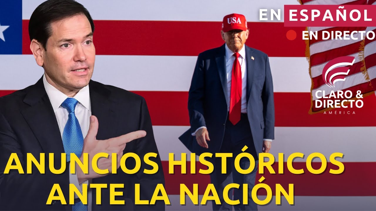 EN ESPAÑOL: MARCO RUBIO Y TRUMP SE DIRIGEN A LA NACIÓN/ TIM WALZ EN PROBLEMAS POR FRAUDE