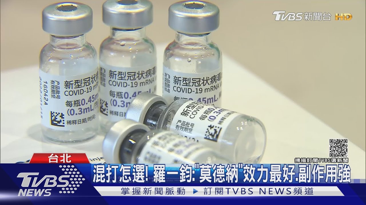 混打怎選!羅一鈞:「莫德納」效力最好、副作用強