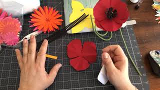 Daffodils, Poppies &amp; Daisies on Cricut Joy