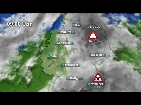 WETTER HEUTE IN DEUTSCHLAND 19.08.2022
