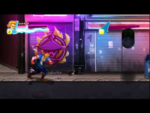 Double Dragon Neon Missions 1 & 2 City Streets (Dragon Difficulty)
