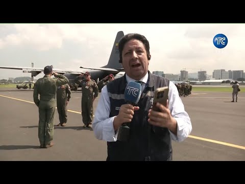 Llegada de militares 'Iwias' a Guayaquil