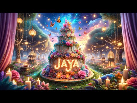 Happy Birthday Jaya 🥳🎈| Happy Birthday To You Jaya 🎁🎂 | Birthday Song |HBD Jaya Whatsapp status