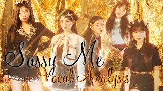 Red Velvet - Sassy Me (Vocal Analysis) [Lead + Hidden Vocals]