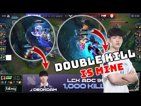 DRX Juhan hands over DRX Deokdam's 1000 kills, then gets a double kill | POG