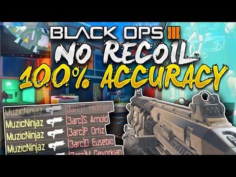 BO3 NO RECOIL! GLITCH 100% ACCURACY