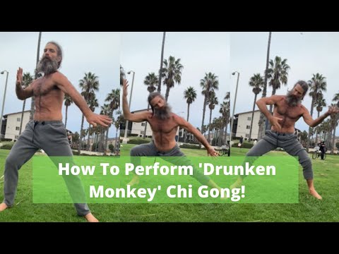 Drunken monkey Chi Gong in the Park for Muscle Pain and Joint Pain
