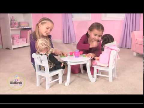 Мебель для кукол KidKraft Lil Doll Table & Chair Set (60133).docx