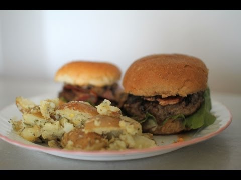 Best Beef Burgers And Rustic Potatoes By Sahil Makhija...