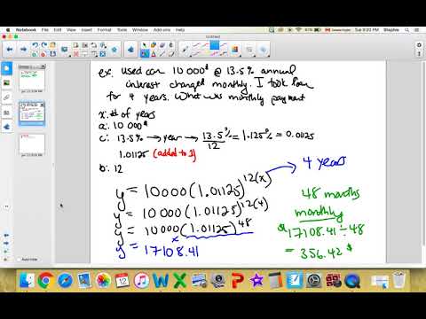 Compound interest Finacial math 504