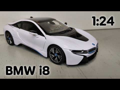 RASTAR automodelis valdomas BMW I8 1:24, 48400 video