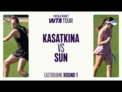 Daria Kasatkina vs. Lulu Sun | 2025 Eastbourne Round 1 | WTA Match Highlights