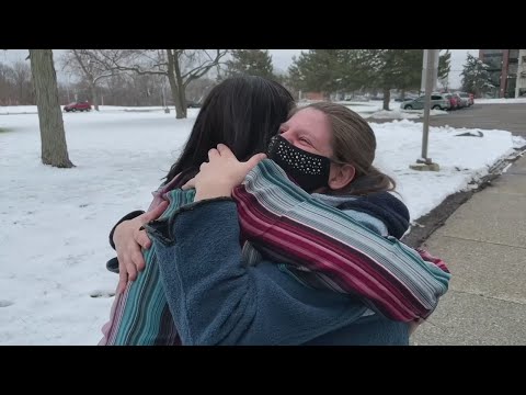 Woman reunited with guardian angel from childhood orphanage