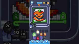 Pixel Flow - Level 1149 | Pumpkin #pixelflow #games #pixelextended #game #gaming #puzzle #gameplay